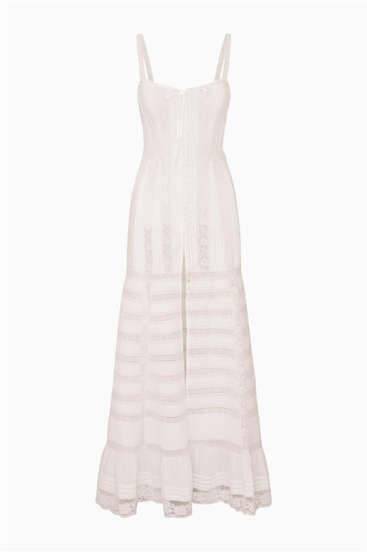 Calyx Cotton Victorian Maxi Dress - Image 7