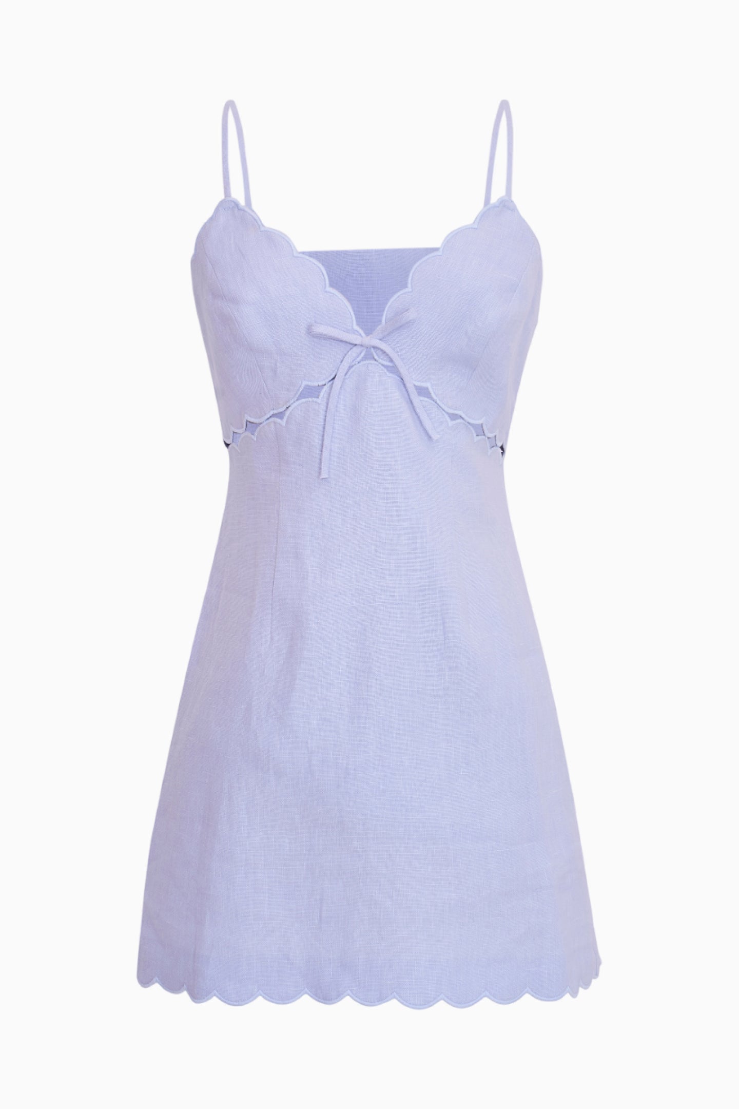 Sydow Linen Cut-Out Mini Dress - Image 6